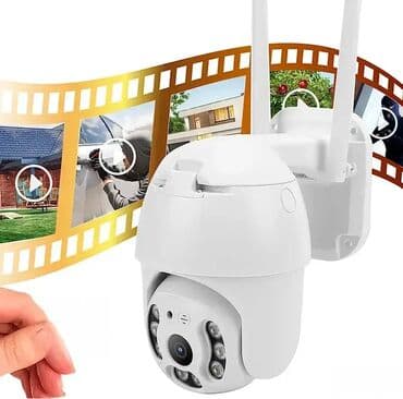 Wi-Fi Kamera IP66 Rotirajuća za Video Nadzor 📷🌐 Novo, u originalnom na lalafo.rs Wi-Fi Kamera IP66 Rotirajuća za Video Nadzor 📷🌐 Novo, u originalnom