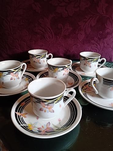 Home & Garden: Seoljice nove za kafu stari Fena porcelan. Komada 6 Tacne. 12cm at lalafo.rs — 2 Home & Garden: Seoljice nove za kafu stari Fena porcelan. Komada 6 Tacne. 12cm — 2