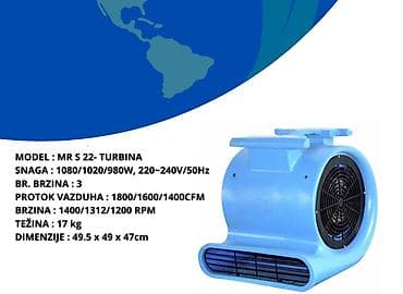 Industrijski podni ventilator/turbina za isušivanje i ventilaciju - na lalafo.rs Industrijski podni ventilator/turbina za isušivanje i ventilaciju -