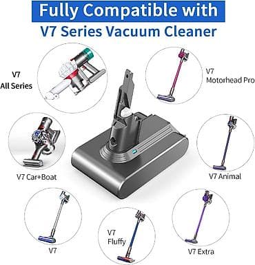 Zamenska baterija za Dyson V7 seriju - Kompatibilnost: Dyson V7 All na lalafo.rs — 1 Zamenska baterija za Dyson V7 seriju - Kompatibilnost: Dyson V7 All — 1