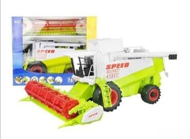 Toy Tractors: Kombajn – poljoprivredna mašina (2 veličine) 🚜 Realistična dečija at lalafo.rs — 1 Toy Tractors: Kombajn – poljoprivredna mašina (2 veličine) 🚜 Realistična dečija — 1