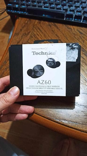 Technics EAH-AZ60E-K (Black) – True Wireless stereo slušalice sa at lalafo.rs — 1 Technics EAH-AZ60E-K (Black) – True Wireless stereo slušalice sa — 1