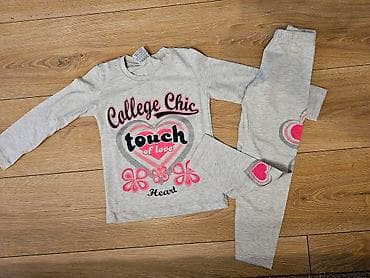 Kompletić za devojčice u veličini 4 Domaća proizvodnjabrušeni pamuk na lalafo.rs — 1 Kompletić za devojčice u veličini 4 Domaća proizvodnjabrušeni pamuk — 1