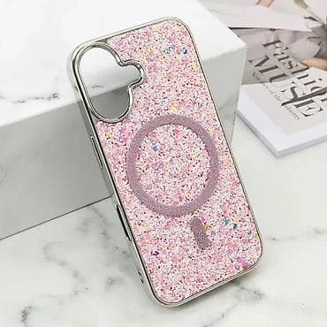 Futrola GLAM GLOW MagSafe za iPhone 16 (6.1) roze. Uz brzu dostavu i na lalafo.rs — 1 Futrola GLAM GLOW MagSafe za iPhone 16 (6.1) roze. Uz brzu dostavu i — 1