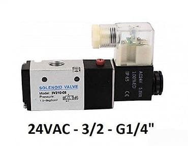 Elektromagnetni ventil 3V210-08 – 24VAC, 3/2, G1/4" Tehničke at lalafo.rs — 1 Elektromagnetni ventil 3V210-08 – 24VAC, 3/2, G1/4" Tehničke — 1