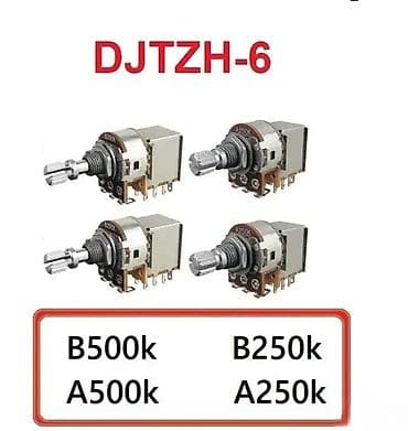 PUSHPULL B500K A500K B250K A250K POTENCIOMETAR | ***BESPLATNA na lalafo.rs PUSHPULL B500K A500K B250K A250K POTENCIOMETAR | ***BESPLATNA
