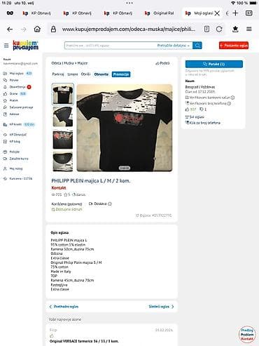 Original CERRUTI 1881 hemijska ili roler NOV Vrhunski masivan at lalafo.rs — 5 Original CERRUTI 1881 hemijska ili roler NOV Vrhunski masivan — 5