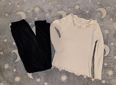 Dečiji komplet garderobe za devojčice – više komada - Duks krem boje na lalafo.rs — 4 Dečiji komplet garderobe za devojčice – više komada - Duks krem boje — 4