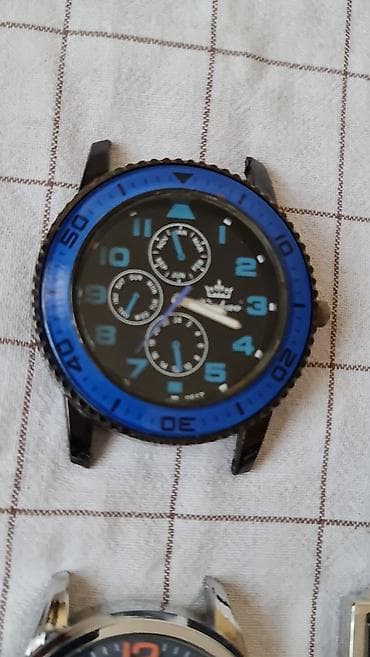 Set od 4 muška ručna sata + kožni kaiš - Sat 1: Sportski stil, crni na lalafo.rs — 4 Set od 4 muška ručna sata + kožni kaiš - Sat 1: Sportski stil, crni — 4