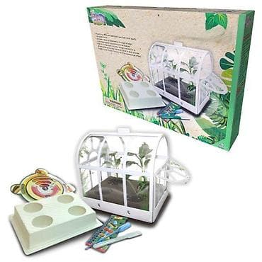 Mini staklenik – edukativni set za uzgoj biljaka za decu - Komplet na lalafo.rs Mini staklenik – edukativni set za uzgoj biljaka za decu - Komplet