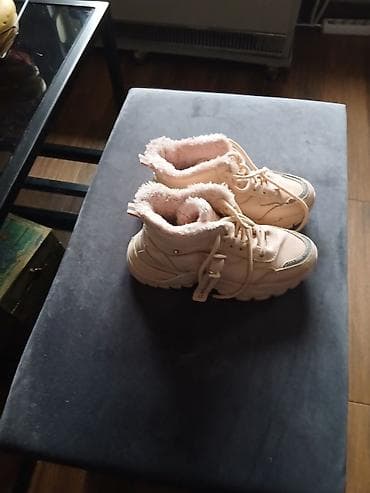 Zimske patike/čizme sa krznom – bež/boja pudera - Model: visoke na lalafo.rs — 3 Zimske patike/čizme sa krznom – bež/boja pudera - Model: visoke — 3