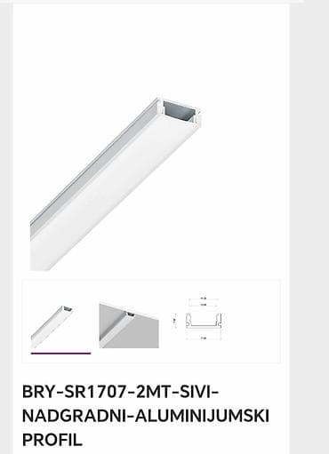 2m lajsne za led trake na lalafo.rs — 7 2m lajsne za led trake — 7