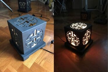 Podna lampa, bоја - Siva, Upotrebljenо na lalafo.rs Podna lampa, bоја - Siva, Upotrebljenо