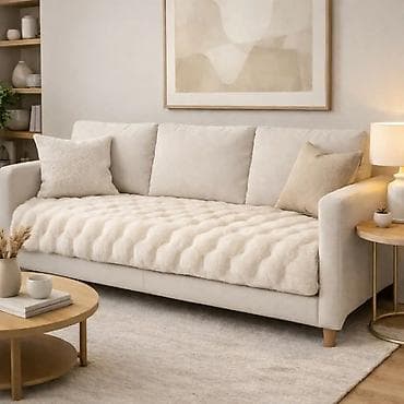 Zaštitni prekrivač krzneni za sedište sofe – dekorativni i praktičan na lalafo.rs — 7 Zaštitni prekrivač krzneni za sedište sofe – dekorativni i praktičan — 7