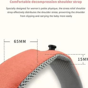 Ergonomska nosiljka za bebe sa sedištem na kuku - Kombinovana 2-u-1 na lalafo.rs — 6 Ergonomska nosiljka za bebe sa sedištem na kuku - Kombinovana 2-u-1 — 6