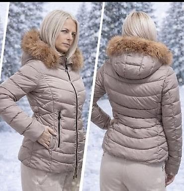Ženska zimska jakna sa kapuljačom i prirodnim krznom - Model: kratka na lalafo.rs Ženska zimska jakna sa kapuljačom i prirodnim krznom - Model: kratka