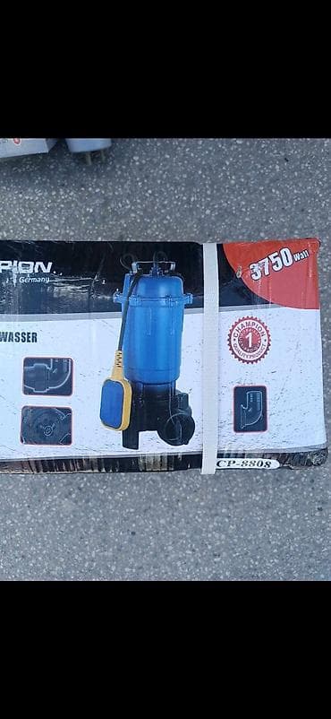 Muljna pumpa Champion Germany 3750w - 2 cola Pumpa se može na lalafo.rs — 1 Muljna pumpa Champion Germany 3750w - 2 cola Pumpa se može — 1