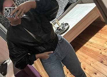 eko koza sa: H&M nova, fenomenalna kožna jakna. Prava koža, postava je od at lalafo.rs — 1 eko koza sa: H&M nova, fenomenalna kožna jakna. Prava koža, postava je od — 1