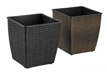 BASTENSKA PLETENA SAKSIJA 31X31 CM NOVA ZA TERASU I BASTU | Cene na lalafo.rs BASTENSKA PLETENA SAKSIJA 31X31 CM NOVA ZA TERASU I BASTU | Cene