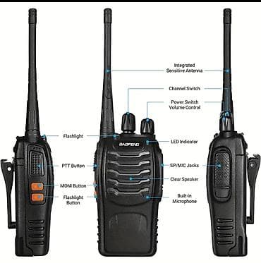 Baofeng BF-888S – set od 2 komada - UHF opseg: 400–480 MHz (FCC ID na lalafo.rs — 3 Baofeng BF-888S – set od 2 komada - UHF opseg: 400–480 MHz (FCC ID — 3