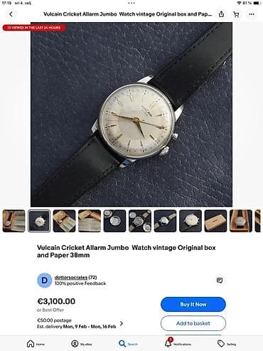 Original Vulcain Cricket zvonar ( budilnik ) ( UKUCAJ NAUM OGLASI I na lalafo.rs — 5 Original Vulcain Cricket zvonar ( budilnik ) ( UKUCAJ NAUM OGLASI I — 5