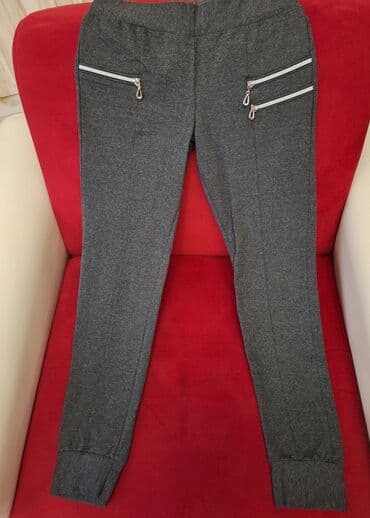 Ženske tamno sive helanke, S/M veličina. NOVE. - Materijal: mekana na lalafo.rs Ženske tamno sive helanke, S/M veličina. NOVE. - Materijal: mekana