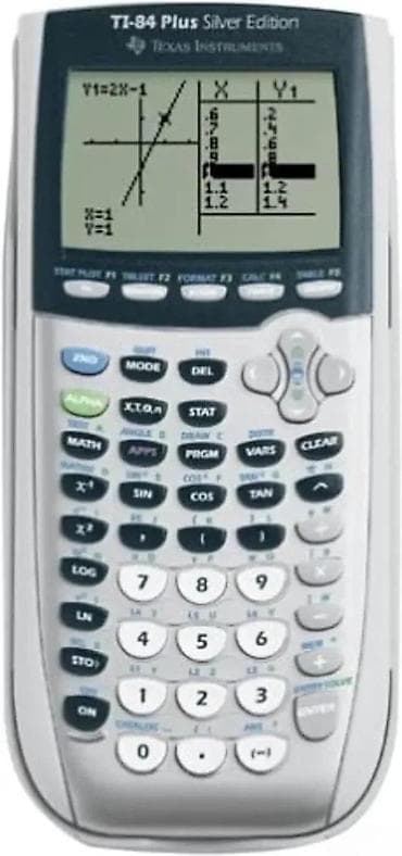 Texas Instruments TI‑84 Plus Silver Edition – grafički kalkulator - na lalafo.rs Texas Instruments TI‑84 Plus Silver Edition – grafički kalkulator -