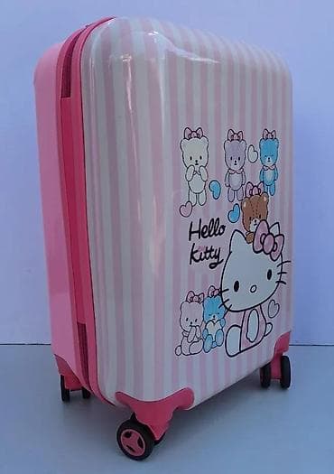 za svaki dan: Dečji kofer na točkiće – Hello Kitty motiv - Tvrda školjka sa sjajnom at lalafo.rs — 10 za svaki dan: Dečji kofer na točkiće – Hello Kitty motiv - Tvrda školjka sa sjajnom — 10