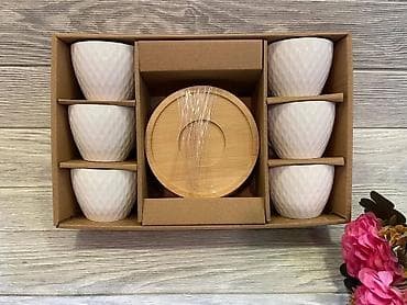 Set šoljica za espresso – 6 delova sa tacnicama - Materijal na lalafo.rs — 3 Set šoljica za espresso – 6 delova sa tacnicama - Materijal — 3