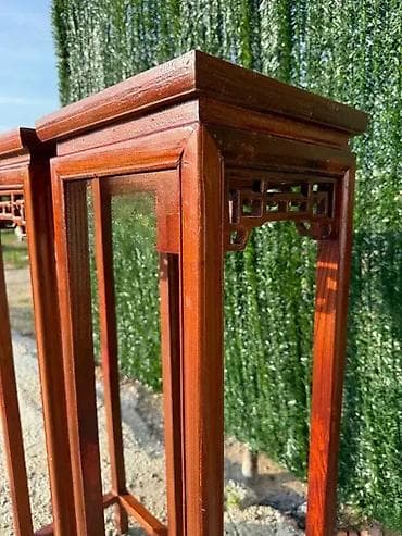 Antique Pedestals: Stari kineski orijentalni postamenti / etažeri Stari orijentalni at lalafo.rs — 1 Antique Pedestals: Stari kineski orijentalni postamenti / etažeri Stari orijentalni — 1
