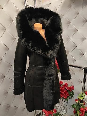 Ženska zimska jakna/kaput sa krznom – elegantan model do iznad kolena na lalafo.rs Ženska zimska jakna/kaput sa krznom – elegantan model do iznad kolena