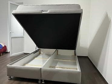 Boxspring bračni krevet sa sandukom za odlaganje - Dimenzije: bračni na lalafo.rs — 4 Boxspring bračni krevet sa sandukom za odlaganje - Dimenzije: bračni — 4