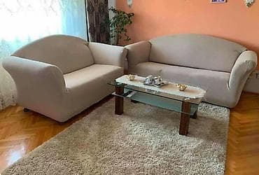 Univerzalne elastične navlake za trosed i dvosed I fotelju bez karnera na lalafo.rs — 2 Univerzalne elastične navlake za trosed i dvosed I fotelju bez karnera — 2