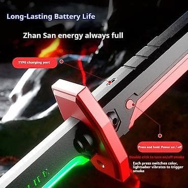 Мач са искрицама и варницама: Филмски ефекти уз сваки замах Безбедно na lalafo.rs — 5 Мач са искрицама и варницама: Филмски ефекти уз сваки замах Безбедно — 5