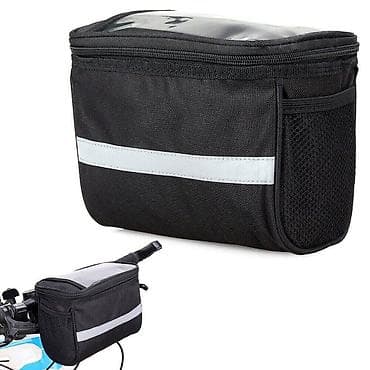 Torbica za bicikl – prednja (na ramu/volanu) sa prozirnim držačem za na lalafo.rs Torbica za bicikl – prednja (na ramu/volanu) sa prozirnim držačem za