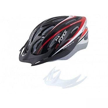 Equipment for cyclists: KACIGA FORCE HAL, CRNO-CRVENO-BELA, L/XL | 19 rupa, sadrži beli i at lalafo.rs — 2 Equipment for cyclists: KACIGA FORCE HAL, CRNO-CRVENO-BELA, L/XL | 19 rupa, sadrži beli i — 2