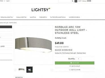 Garden Lighting: Nordlux Arc – spoljašnja zidna svetiljka od nerđajućeg čelika - Tip at lalafo.rs — 4 Garden Lighting: Nordlux Arc – spoljašnja zidna svetiljka od nerđajućeg čelika - Tip — 4
