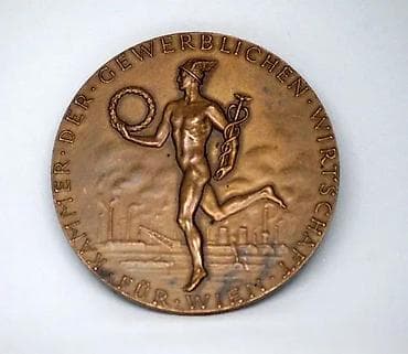 Sport & Hobby: GRIENAUER 1973 Art Deco Medal Hermes/Mercury Nude MUŠKI TIM. 1973 at lalafo.rs — 4 Sport & Hobby: GRIENAUER 1973 Art Deco Medal Hermes/Mercury Nude MUŠKI TIM. 1973 — 4