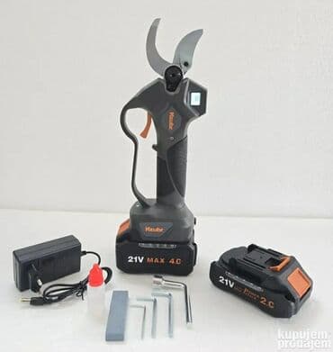 Jackhammers: Akumulatorske električne makaze za orezivanje Kzubr 21V - Snažne at lalafo.rs — 2 Jackhammers: Akumulatorske električne makaze za orezivanje Kzubr 21V - Snažne — 2