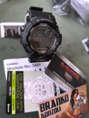 Original CASIO G-Shock GBD-800-1BER G-Squad Novo, nekorisceno Satovi na lalafo.rs Original CASIO G-Shock GBD-800-1BER G-Squad Novo, nekorisceno Satovi