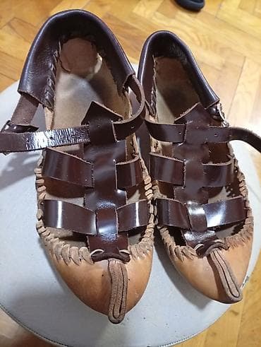 Kožne opanke – ručni rad. najčešće za Folklor - Tradicionalni na lalafo.rs — 4 Kožne opanke – ručni rad. najčešće za Folklor - Tradicionalni — 4