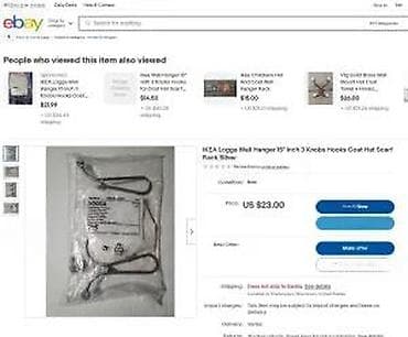 Antique Decor: IKEA LOGGA zidna vešalica - Model: LOGGA - Materijal: metal at lalafo.rs — 10 Antique Decor: IKEA LOGGA zidna vešalica - Model: LOGGA - Materijal: metal — 10