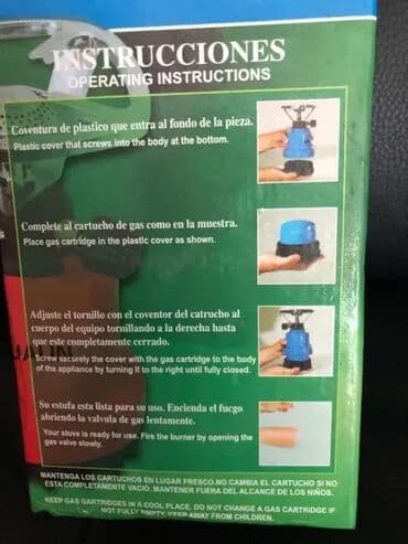 Camping equipment: Kvalitetni plinski rešo za kampovanje; HUALIN Italy. Sa izmenjivim at lalafo.rs — 5 Camping equipment: Kvalitetni plinski rešo za kampovanje; HUALIN Italy. Sa izmenjivim — 5