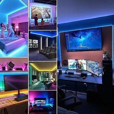 SET RGB LED traka 10m 5050 12v 220V. AKCIJA PROLEĆNA 11% DO na lalafo.rs — 5 SET RGB LED traka 10m 5050 12v 220V. AKCIJA PROLEĆNA 11% DO — 5