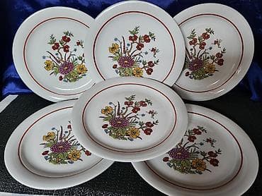 Tanjiri vintaz,novi porcelanski. Tanji novi,sve na njima odsjaj od na lalafo.rs Tanjiri vintaz,novi porcelanski. Tanji novi,sve na njima odsjaj od