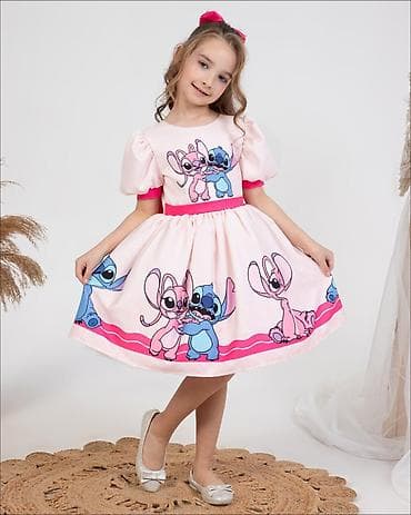 Frozen,Stitch haljinice u kompletu sa mašnom za kosu 🎀6300din na lalafo.rs — 2 Frozen,Stitch haljinice u kompletu sa mašnom za kosu 🎀6300din — 2