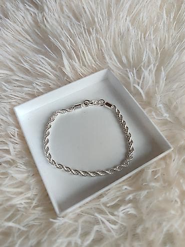 Srebrna narukvica ZIG 925 - Materijal: srebro sa žigom 925 - na lalafo.rs — 4 Srebrna narukvica ZIG 925 - Materijal: srebro sa žigom 925 - — 4