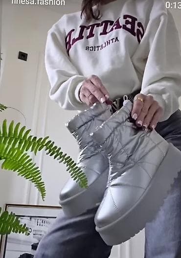 High boots, 38, color - Silver at lalafo.rs — 5 High boots, 38, color - Silver — 5