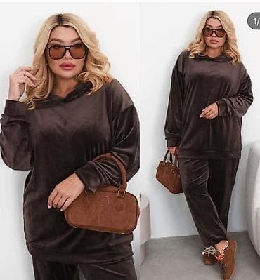 💥PLIŠANA KOMPLET TRENERKA ZA PUNIJE 💥Velicine: XL 2XL 3XL 4XL 5XL 6XL na lalafo.rs — 2 💥PLIŠANA KOMPLET TRENERKA ZA PUNIJE 💥Velicine: XL 2XL 3XL 4XL 5XL 6XL — 2