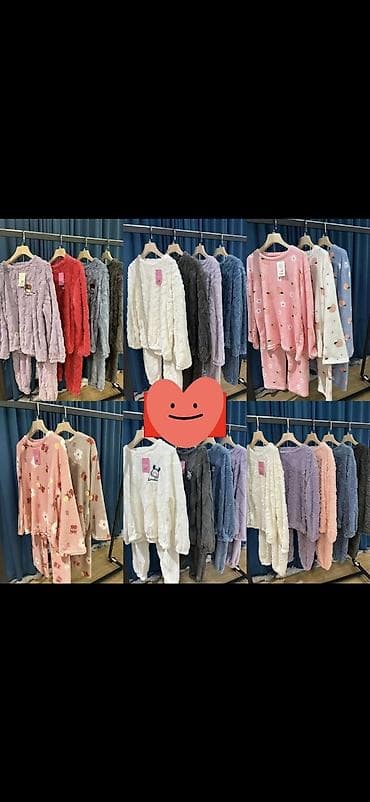 Ženske plišane pidžame/kućni kompleti – gornji deo + pantalone. - na lalafo.rs Ženske plišane pidžame/kućni kompleti – gornji deo + pantalone. -